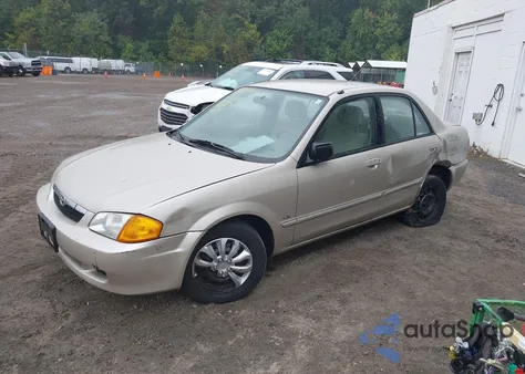 2000 Mazda Protege Dx/Lx из США, поврежденный, VIN JM1BJ2221Y0289272